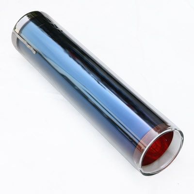 125mm 외부 지름 3 타겟 고온 태양 열 진공 튜브 모든 유리 비공 태양 튜브